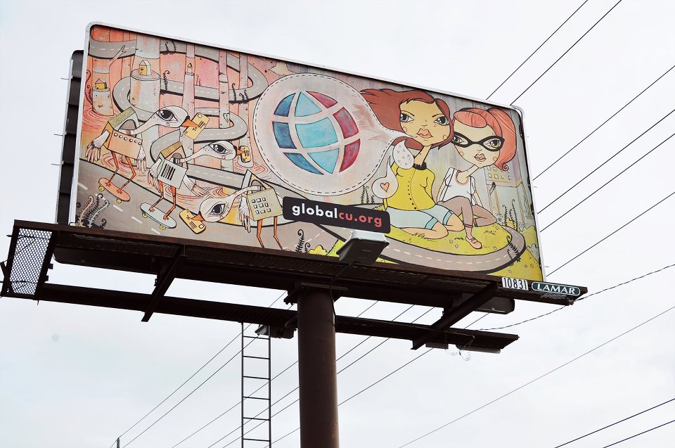 Spokane art - Billboard by Tiffany Patterson