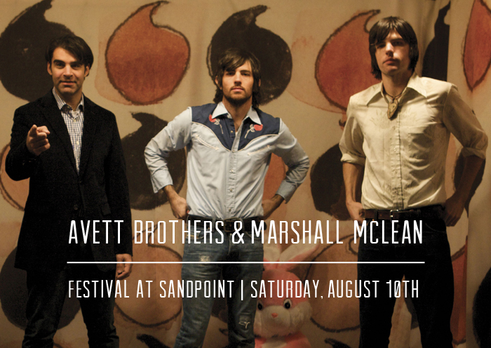 Avett Brothers at Festival at Sandpoint