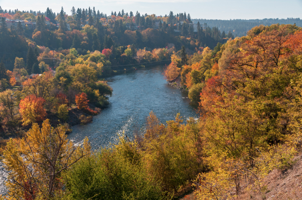 October in Spokane