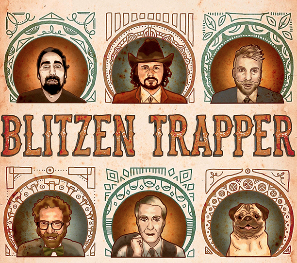 Blitzen Trapper poster by Danielle Davis