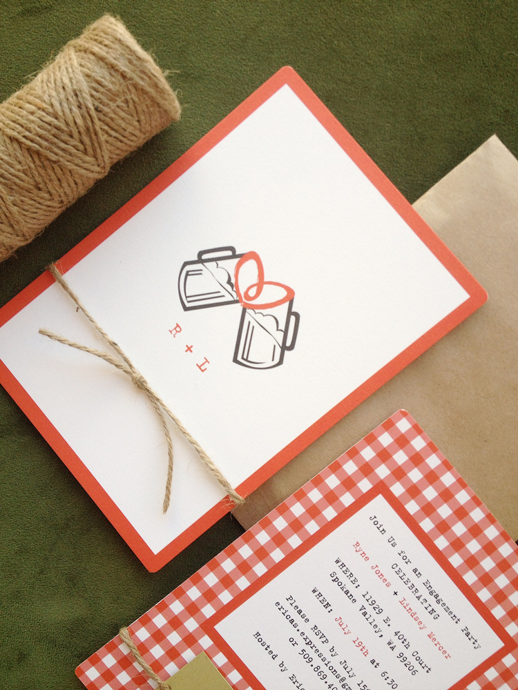 BBQ Invitations by Crowberry