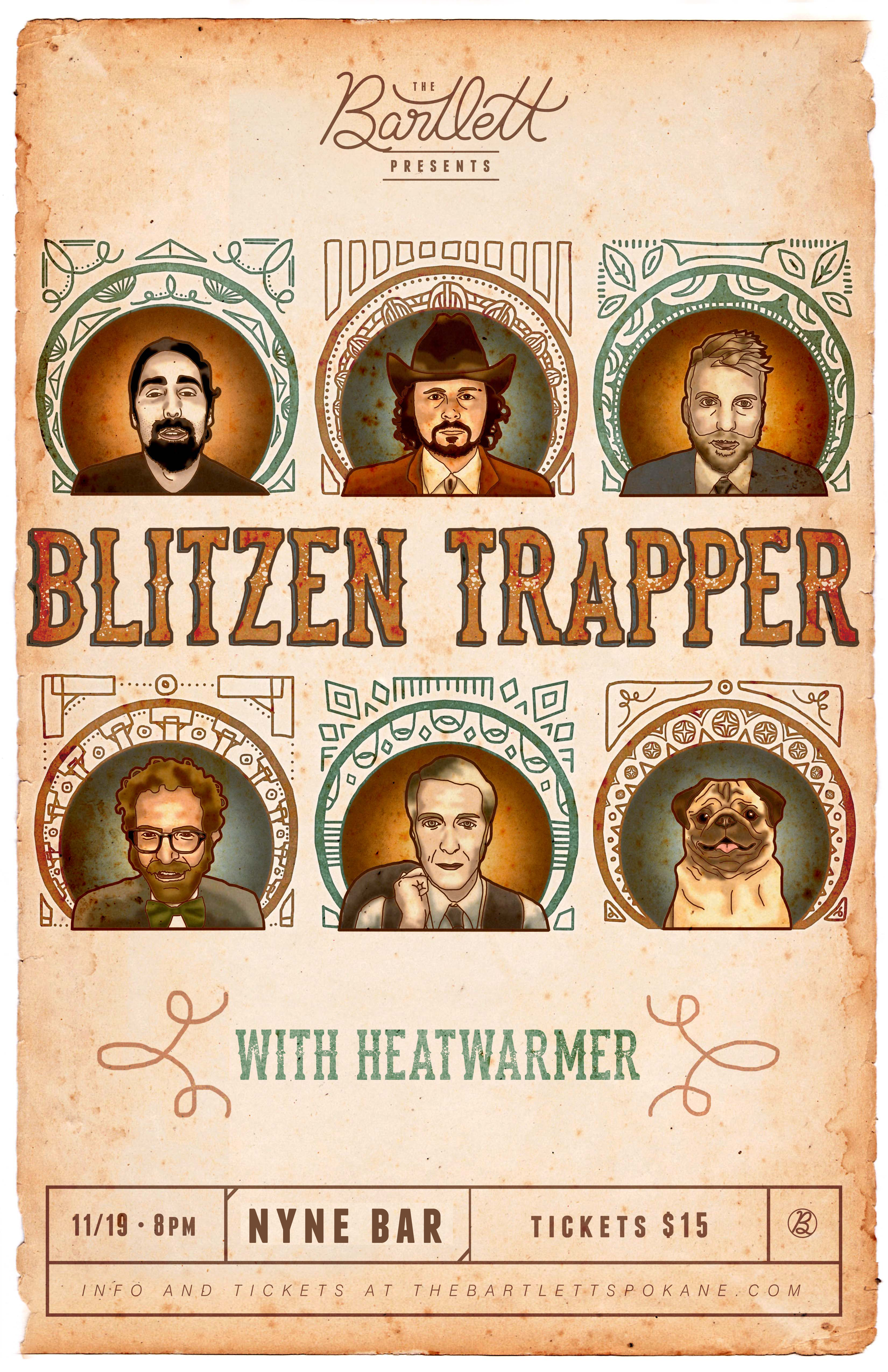 Blitzen Trapper Poster by Danielle Davis